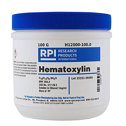 Research Products International Hematoxylin, 100 Grams - RPI