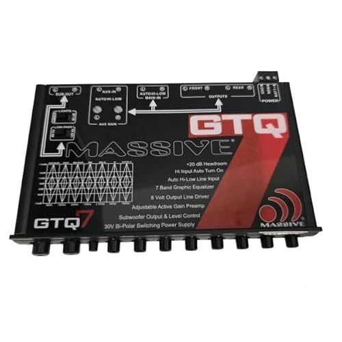 Massive Audio GTQ7 | 7ohJ[I[fBIOtBbNCRCU[ ? C_bV7VChCo[A\ȃTuE[t@[NXI[o[AfARCÁA/tF[_[Rg[ŐmȃTEh`[jOB