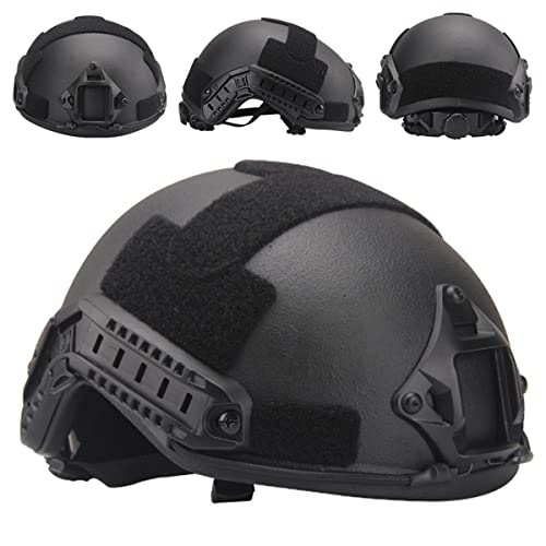 SeeboJK Kugelsicherer Helm FAST/MICH/M88 Helm, Kevlar Aramid Fiber Nij IIIA Grade Combat Protection Helm,Fast Cover