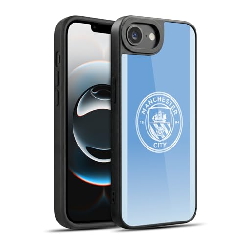 Coque Manchester City pour iPhone 16e en gel renforcé protection militaire