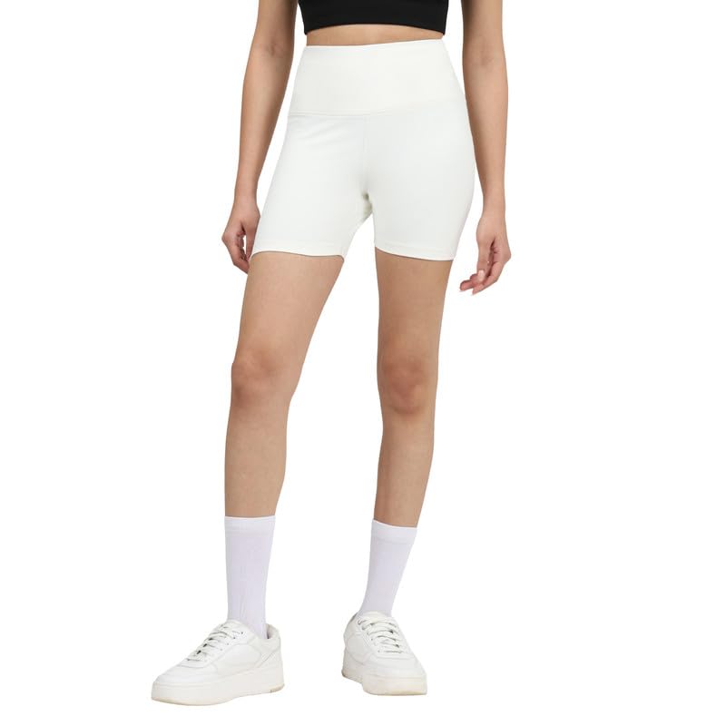 Image of BlissClub Ultimate Shorties Lite | Gym Shorts for Women Workout, Sports Shorts, Swim Shorts and Shapewear for Tummy | High Waist and Back Pocket