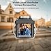 CHUZHAO Mini Retro Digital Camera - Vintage TLR Style Point and Shoot Auto Focus Vlogging Camera, Compact & Portable, 16GB Card Included, Ideal for Beginners, Teens, and Adults