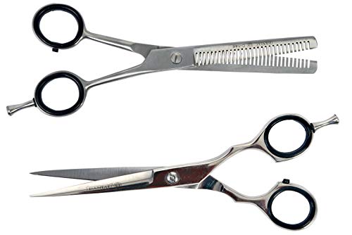 DANIAL Professional Salon Barber Hair Cutting Scissor Stainless Steel Used for Home Hair Cutting & Styling Scissor (combo2)