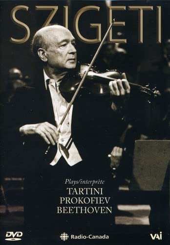 Photo de Joseph Szigeti (Beethoven, Prokofiev, Tartini)