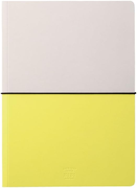 A5 Notebook, Hibi // Yellow
