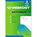 Webroot Antivirus Protection Internet Security | 3 Device | 1 Year Subscription | PC/Mac Disc
