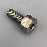 M10 x 25 mm （ピッチ：1.5mm） チタン合金 フランジ 六角ボルト 六角穴付 ネジ ねじ Titanium 龜旅製作所