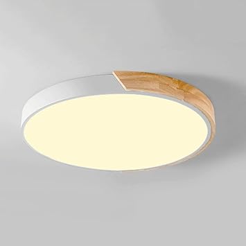 Canopy Creative Panel Lights Minimalist Style Personalized LED Ceiling Flush Lights Easy to Install Industrial Flat Lights Recessed Installation Ceiling Lamp for Dining Room Study Villa