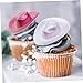HONMEET 12pcs Mini Cowgirl Hats Sparkly Designs for Parties Birthdays and Halloween Celebrations Adorable Party Favors for All Ages