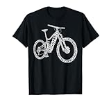 Bicycle Anatomy Biker Funny MTB Parts Mountain Bike Lover T-Shirt