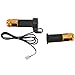 Baverta Maniglia Grip Elettrico- Accessorio Scooter Scooter Elettrico Universale Gira Maniglia Grip Acceleratore Sinistra Destra Sostituzione Cavo 1,45 M 1 Paio