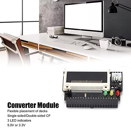 Adaptador CF a IDE con diseño de uso dual y convertidor de 40 pines plano 2