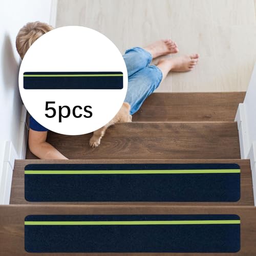 MYCENSE 5 pçs anti deslizamento passos de escada ao ar livre fita antiderrapante alta fricção resist