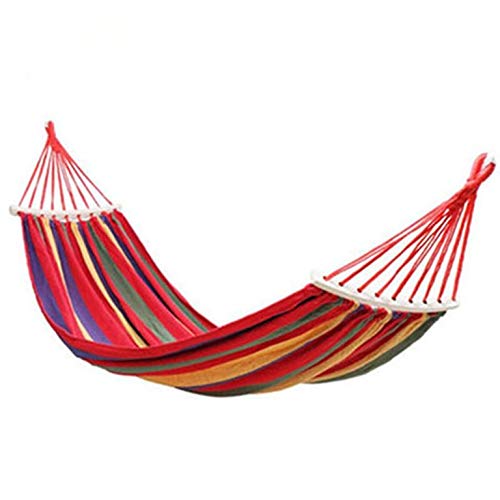 Vruta Hammock Cotton Soft Woven Bed for Supreme Comfort Fabric Travel Camping Hammock for Backyard-image-2