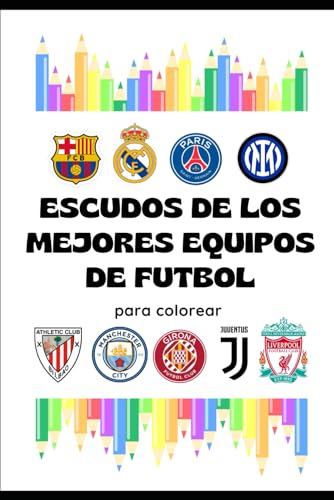 Escudos de los mejores equipos de futbol: para colorear