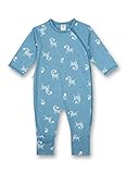 sanetta strampler Made in Europe Sanetta Baby-Jungen Strampler türkis Kleinkind-Schlafanzüge, Petrolio, 092