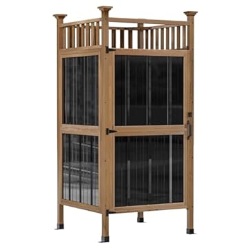 outdoor sauna and shower combo