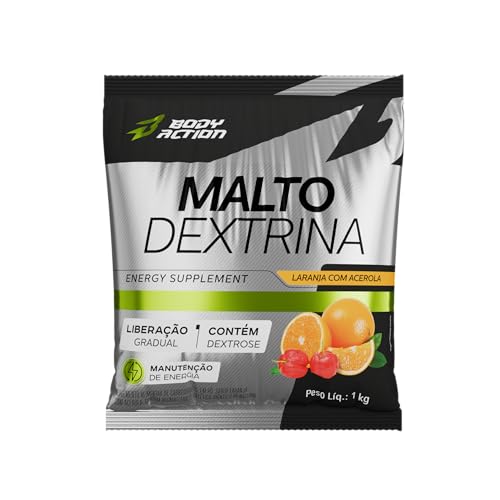 Maltodextrina 1Kg Sabor Laranja com Acerola Bodyaction