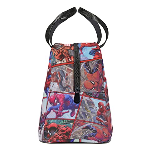 Arataki Itto Super Hero Lunch Bag Insulated Lunch Bag Reusable Cooler Lunch Bag Insulated Leakproof Lunch For Women Men Office Travel Work #TOP2