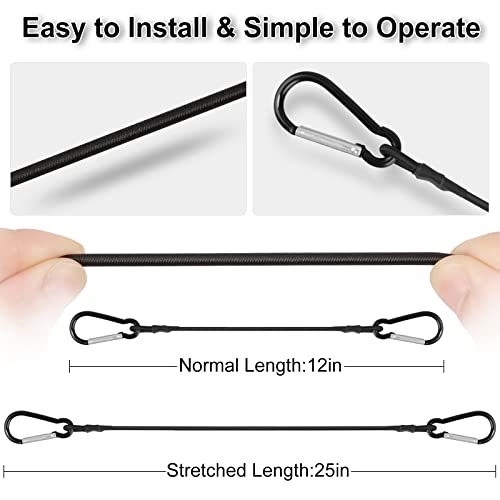 Fence Mount For Gopro Hero Action Camera Chain Link Backstop Fence Mount For Mevo Start, Iphone, Smart Phones For Recording Baseball Softball Tennis Football Games (With Backup Rope) #TOP5