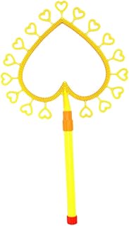 ibasenice Outdoor Play Toys for Kids Outside Kids Toys Bubbles Wands for Kids Plastic Bubble Wands Kids Bubble Wands Kids Bubble Stick Bubble Circle Rope Performance Props The Bubble Blower