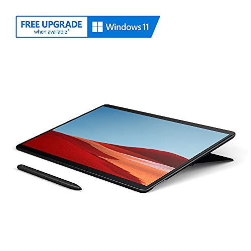 Image of Microsoft Surface Pro X 1876 13 Inches Laptop (Qualcomm Sq1 /8Gb /128Gb Ssd /Windows 10 Home Sq1 Adreno 685 Gpu Graphics, Wi-Fi), Matte Black
