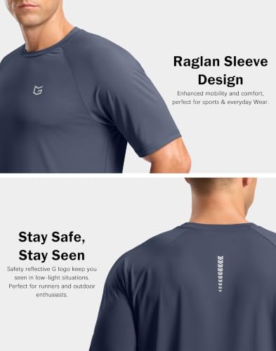G GRADUAL Mens Moisture-Wicking T-Shirt xx use - image 6