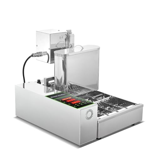 Kolice KDM4-25 1750Pcs/Hour Mini 4 Rows Donuts Making Machine/Doughnut Maker/Frying Donuts Maker/Donuts Making Machine/Donuts Making Machine/Mini Donut Maker/Commercial Donut Machine thumb #6