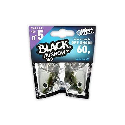 Fiiish Black Minnow Jig Head 60g Khaki Cover
