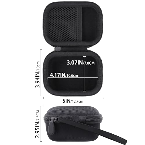 Image of Camera Case for CHUZHAO Vintage Mini Digital Camera,Compatible with Portable TLR Style Retro Compact Small Pocket Autofocus Camera(Black Case)