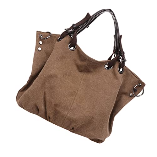 Sac fourre-tout en toile pour femme de grande capacité pour la plage et les sorties décontractées