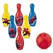 Mondo Toys - Set da Bowling Spiderman per bambini - INCLUDE 1 palla e 6 Birilli tema Spiderman - giocattoli di Sport - gioco per bambini 2 3 4 Anni - 28075