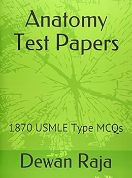 Paperback Anatomy Test Papers: 1870 USMLE Type MCQs Book
