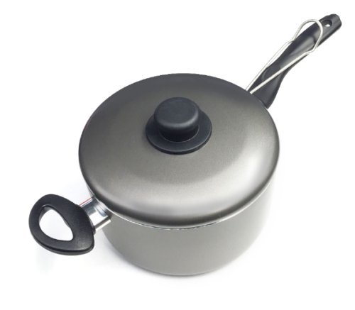 Aluminium Small / Large Non Stick Chip Pan Deep Fat Fryer with Basket (20cm) - Image 2