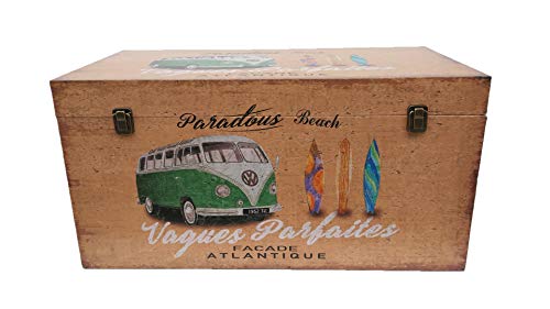 MAKONDO IMPORT-EXPORT BAÚL Madera Surf 73X37X37