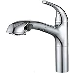 ALTON Zinc Single Lever Sink Mixer with Dual Flow Pull-Down Sprayer (Chrome)