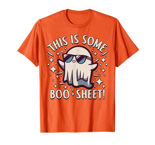 This Is Some Boo Sheet - Disfraz divertido de Halloween para hombre y mujer Camiseta