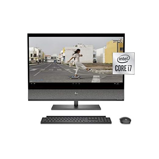 HP Envy All-in-One PC, NVIDIA GeForce RTX 2070, 10th Gen Intel Core i7-10700 Processor, 32 GB RAM, 1 TB SSD Storage, 31.5” 4K UHD Display, Wide-Color-Gamut & 600 nits Peak Brightness (32-a1050, 2021)