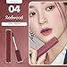 rom&nd Blur Fudge Tint 04 Radwood | Velvety Soft Matte K-Beauty Lip Stain | Non-Drying, Long-Lasting, Effortless Blurred Effect | Deep Burgundy Red for All Skin Tones
