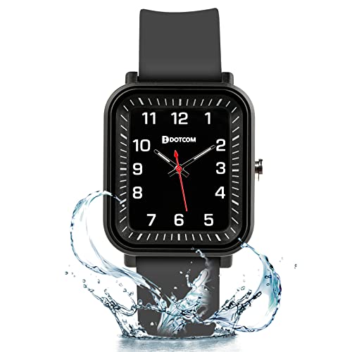 Edillas Kids Teens Watch Analog Boys,50M Waterproof Stylish Watch for Kids,Students Teens Girls Boys with Soft Silicone Strap Watch for Kids Teens Girls Boys Over 8 Years Old