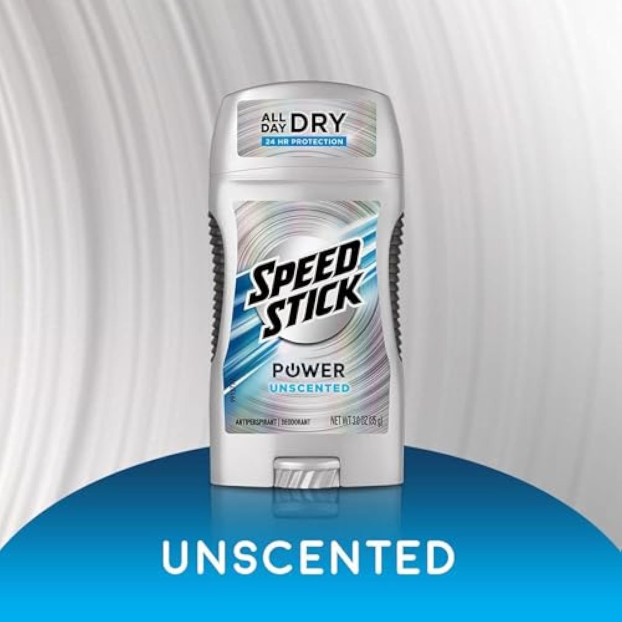 Unscented Antiperspirant Deodorant, 3 oz (Pack of 12)