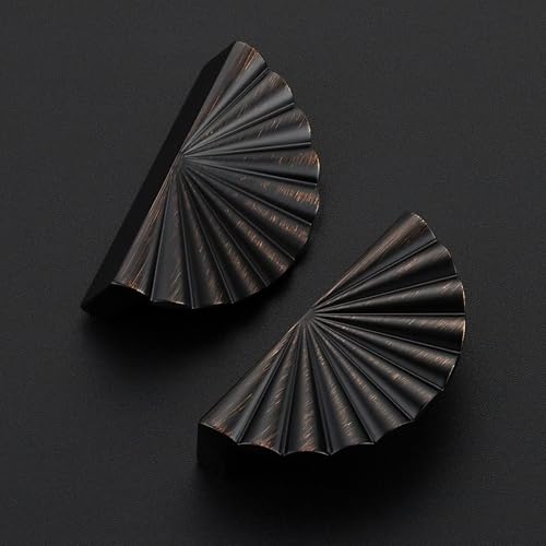 Poignées de cuisine bronze huilé 7,6 cm CC alliage zinc pour commode - 3