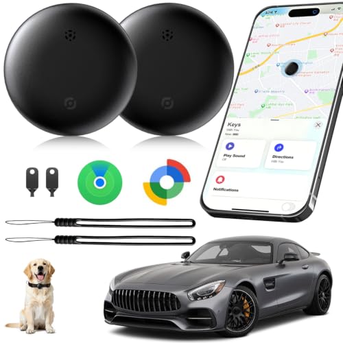 Songhello GPS Tracker for Vehicles No Subscription, iOS & Android, 2 Pack