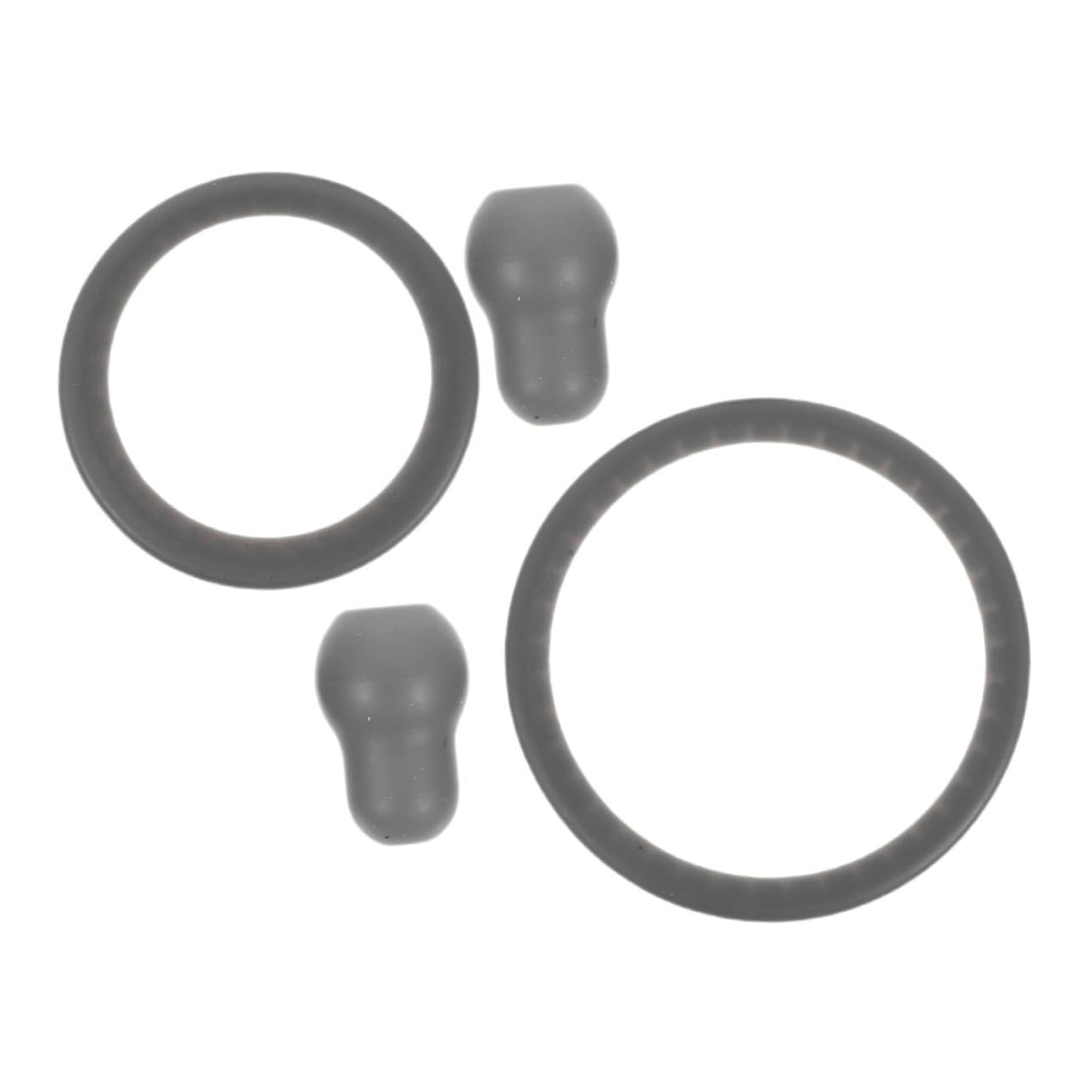 SECFOU 4 Pcs Silicone Ear Sleeves Diaphragm Replacement for Stethoscope Earpieces Soft Sealing Comfortable Ergonomic Ear Tips for Easy Maintenance and Portable Use
