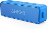 Soundcore Anker 2 Portable Bluetooth Speaker with Stereo Sound 12W, Bluetooth 5, BassUp, IPX7, 24h, Wireless Stereo Pairing, for Home, Outdoor, Travel