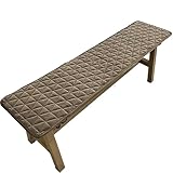 Materiali morbidi e confortevoli per cuscini per panca: i nostri cuscini per panca sono realizzati con materiali morbidi e traspiranti che garantiscono il massimo comfort per una seduta prolungata. Migliora le tue esperienze all'aperto e al chiuso con questi cuscini versatili, progettati per fornire supporto e stile a qualsiasi ambiente. Perfetto per cortili, giardini o salotti, elevano la tua esperienza di seduta.