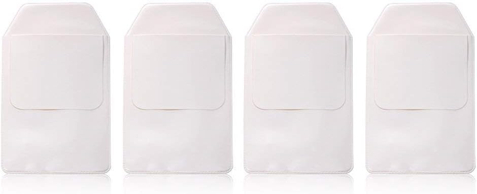 KLOUD City 4 PCS White Pocket Protector for Pen Leaks