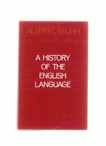 A history of the English language 0710010583 Book Cover