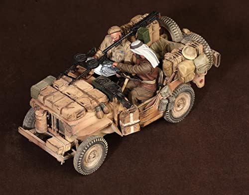 Figura modelo de resina 1/10 Crew Driver sin auto miniatura 2