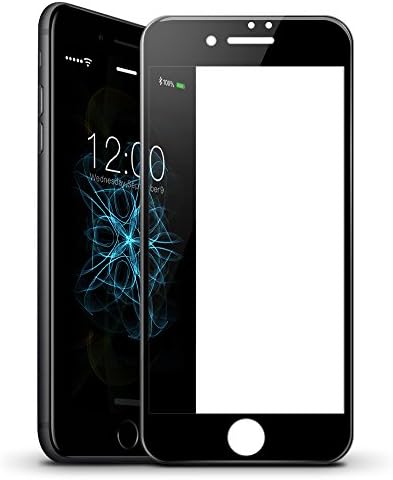 vontox Iphone 7 plus 8 plus Screen Protector Tempered Glass Glass Tempered Glass Protection Film 9H Hardness for iPhone 8plus/7plus (5.5 ") HD Black